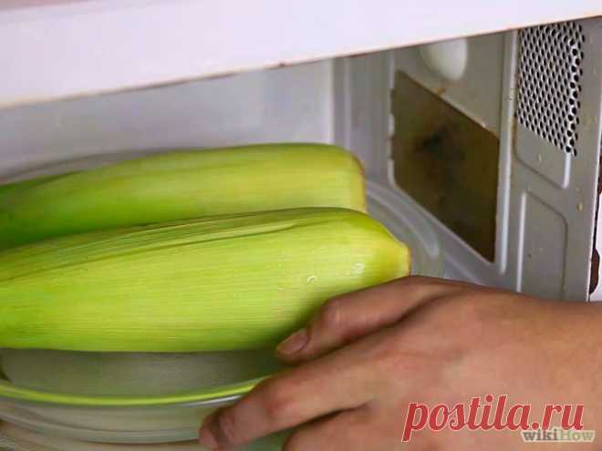 Как приготовить кукурузу в початках в микроволновой печи