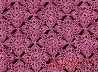 Квадратные мотивы крючком