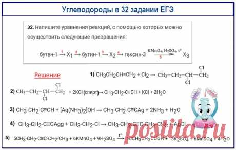 Всем привет
Кто готовит сани летом...
Кто повторяет летом органику, тот молодец!
Вам в помощь разбор 32 задания ЕГЭ.
Чтобы успешно сделать это задание и заработать 5 первичных баллов, нужно знать не только химические свойства углеводородов, но и способы их получения.
Всем летнего настроения и боевого задора!
#органика@ls_ximia