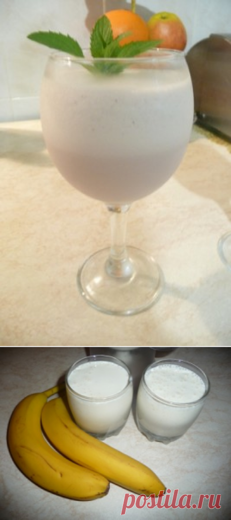 Молочный коктейль из детства : Напитки безалкогольные
