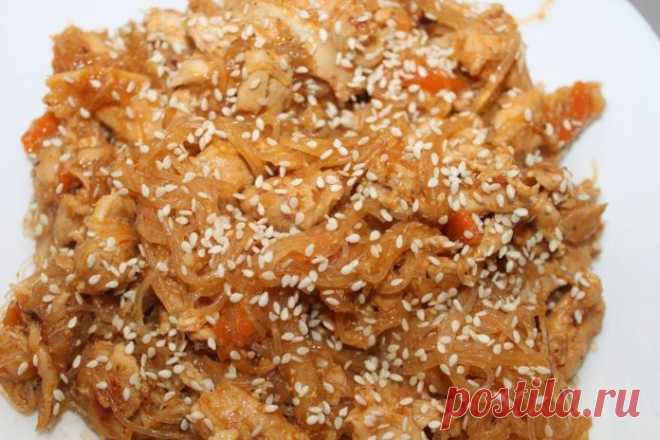 Оригинальная курица в кисло-сладком соусе «аля по-китайски»