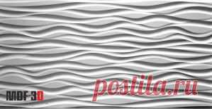 Panele ścienne MDF3D - 007 - Fala | DecoMania.pl