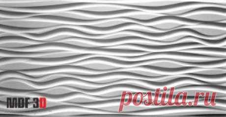 Panele ścienne MDF3D - 007 - Fala | DecoMania.pl