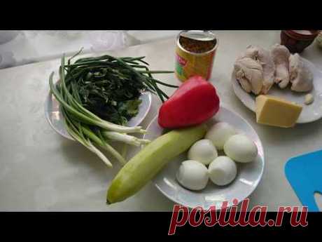 САЛАТ С КУРИНОЙ ГРУДКОЙ