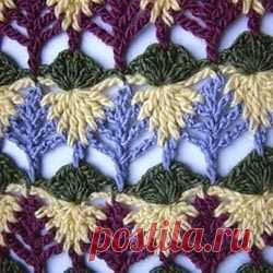 Интересный узор и 3 снежинки. / Вязание крючком / Вязание крючком для начинающих