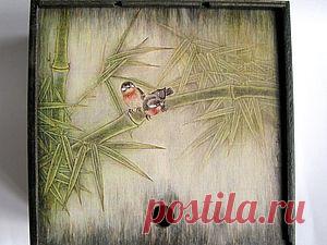 МК - состаренный фон под вживление лазерной распечатки. - Ярмарка Мастеров - ручная работа, handmade