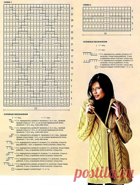 Вязаные кардиганы