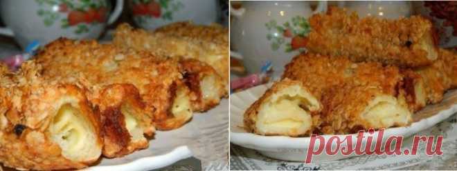 Оригинальные горячие бутерброды-трубочки. Вкусный, необычный завтрак 


Родные скажут вам спасибо!










Ингредиенты:
Хлеб (белый, тостовый) — 6 штукСыр плавленный (ломтики) — 6 штукЯйцо — 2 штукХлопья овсяные — 1 стаканаСольМасло растительное (для жарки)
Приготовл…