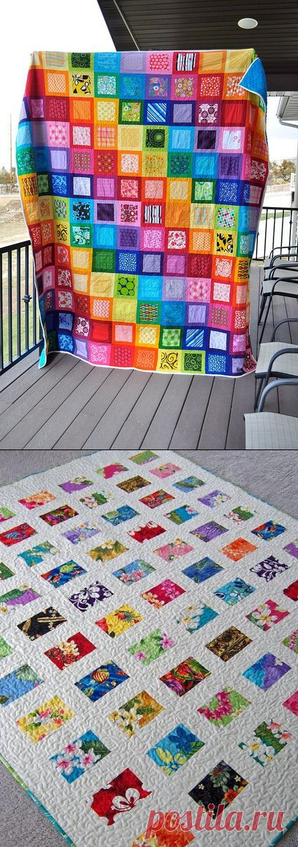 Покрывала из лоскутков: идеи для вдохновения — Сделай сам, идеи для творчества - DIY Ideas