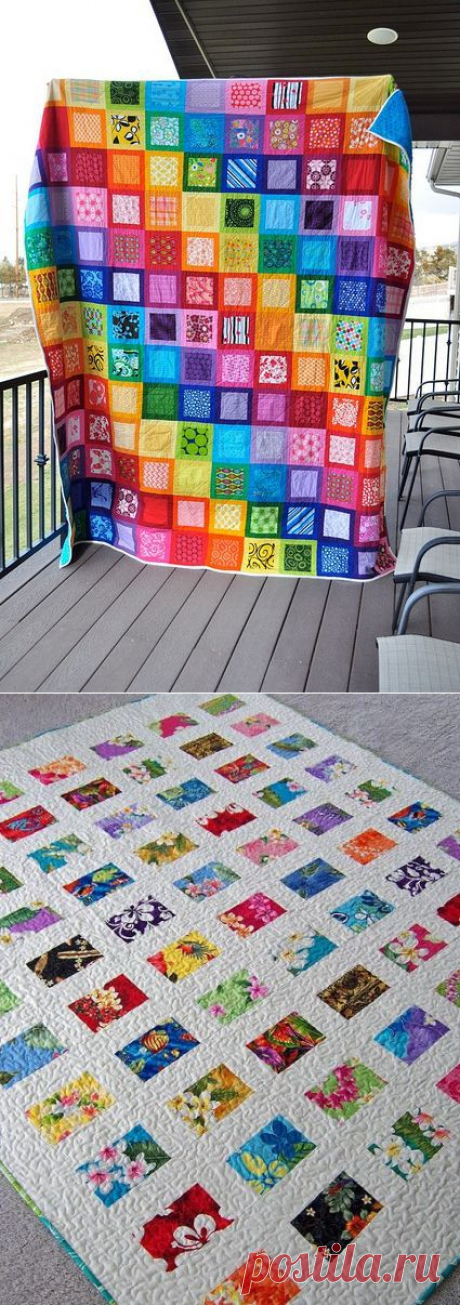 Покрывала из лоскутков: идеи для вдохновения — Сделай сам, идеи для творчества - DIY Ideas