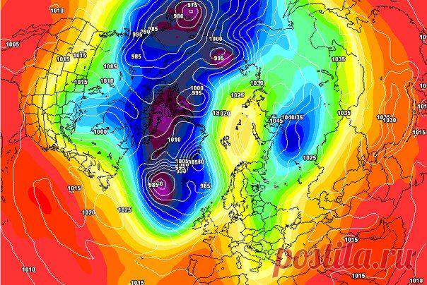 Уважаемые метеолюбители и коллеги!! Начал пополняться фотоальбом с типами синоптических ситуаций на примере Европы и ЕТР / Социальная погода