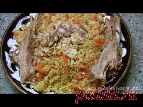 Узбекский свадебный Плов - Рецепт ВидеоКулинарии