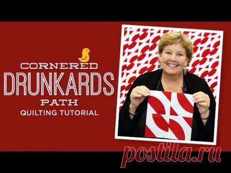 Make a Cornered Drunkard's Path Quilt with Jenny!