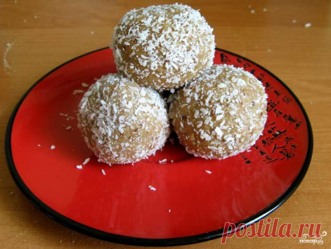 Конфеты из печенья - пошаговый кулинарный рецепт на Повар.ру