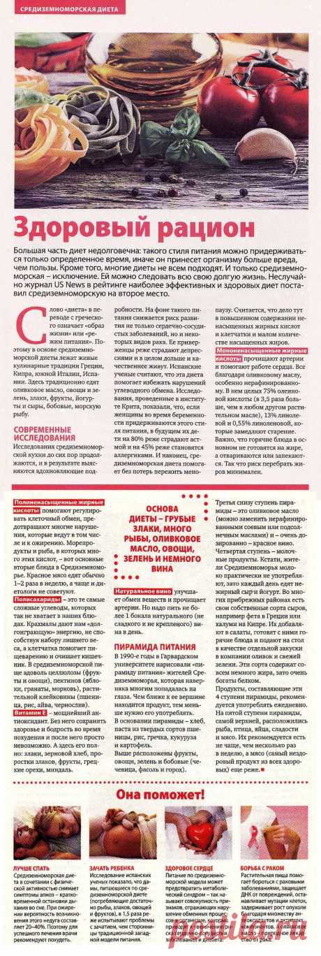 Средиземноморская диета