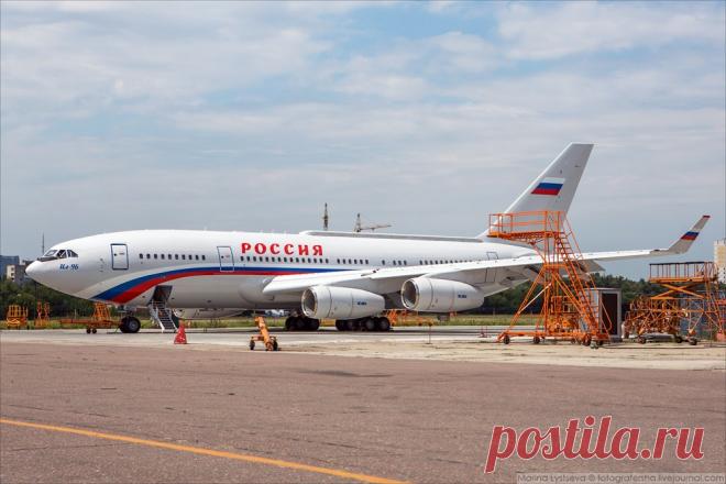 Новый Ил-96 для Управделами президента РФ | Чёрт побери