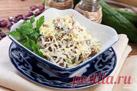 Салат ташкент рецепт с огурцом - Кулинарные рецепты