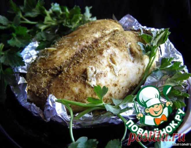 Куриная грудка с чесноком в мультиварке – кулинарный рецепт