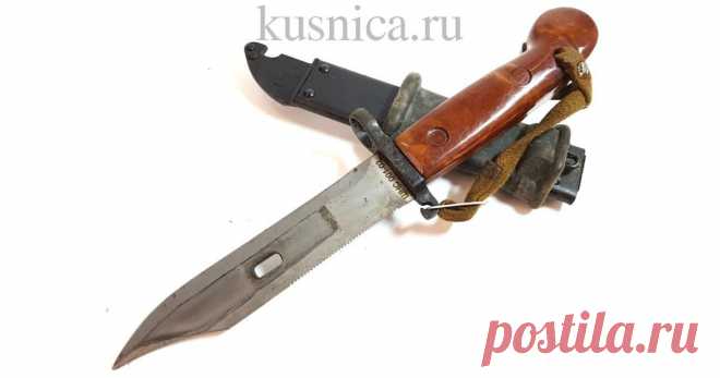 Штык-нож АК ШНС-001-01, 6Х3 АКМ в подарочной коробке Интернет-магазин kusnica.ru предлагает большой выбор штык ножей высокого качества по доступным ценам