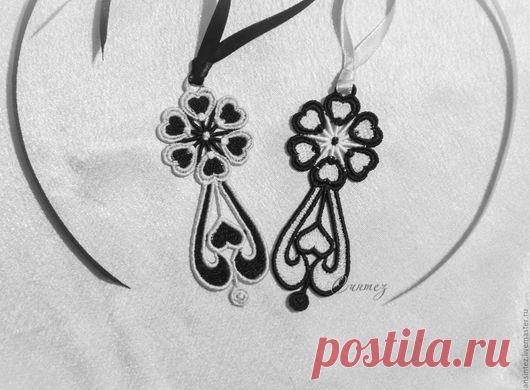 Купить Книжные закладки для двоих набор Время пить чай... книжная закладка - вышитая закладка