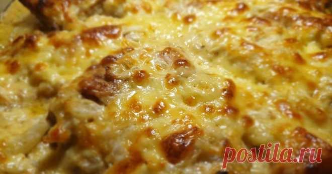 Курочка по-Французски, запечённая с картофелем и сыром - пошаговый рецепт с фото. Автор рецепта Игорь . Курочка по-Французски, запечённая с картофелем и сыром - пошаговый рецепт с фото. #кукпад2