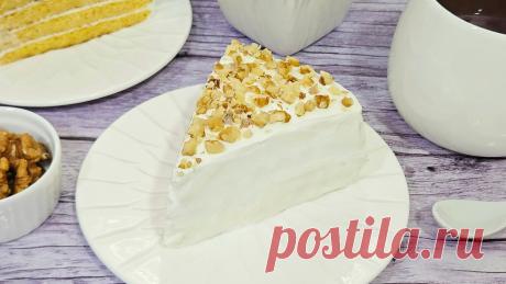 Полезный ТЫКВЕННЫЙ ПП ТОРТ без духовки, глютена и сахара | Рецепты ЛАЙТ | Дзен