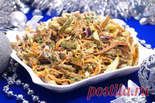 Салат «Зимушка» – Пошаговый рецепт с фото. Новогодние рецепты 2020. Вкусные рецепты с фото. Салаты на Новый год