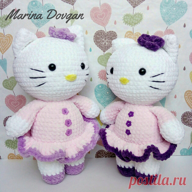PDF Кошечка Китти крючком. FREE crochet pattern; Аmigurumi doll patterns. Амигуруми схемы и описания на русском. Вязаные игрушки и поделки своими руками #amimore - Хелло Китти, котик, кот, кошечка, кошка, котенок, Hello Kitty, cat, kitten, gato, gatito, gatinho, chat, minou, kitty, kätzchen. Amigurumi doll pattern free; amigurumi patterns; amigurumi crochet; amigurumi crochet patterns; amigurumi patterns free; amigurumi today.