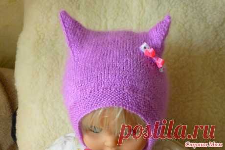 Моя Kitty Cap мастер класс - Вязание для детей - Страна Мам