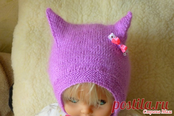 Моя Kitty Cap мастер класс - Вязание для детей - Страна Мам