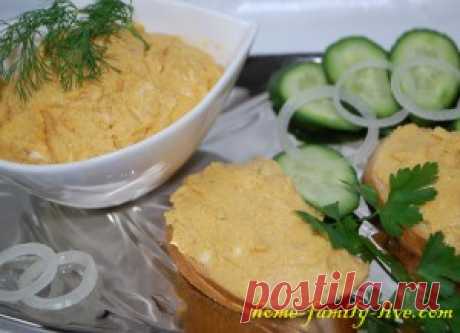 Намазывалка со вкусом красной рыбы - рецепт с фотоКулинарные рецепты