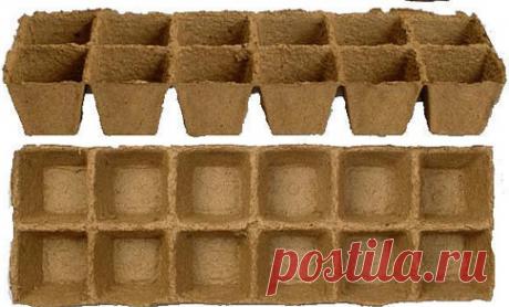 Торфяные горшочки для рассады как пользоваться