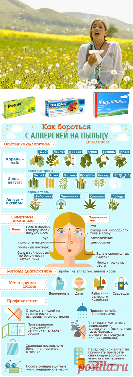 Наслаждаемся весной: 5 способов легко перенести весенний поллиноз