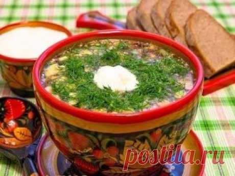 5 ВКУСНЕЙШИХ РЕЦЕПТОВ ОКРОШКИ 
РЕЦЕПТ № 1
(Окрошка на простокваше)
ф