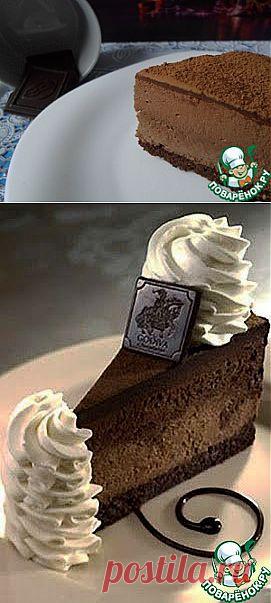 Шоколадный чизкейк a la Godiva - кулинарный рецепт