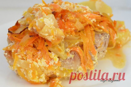 СВИНИНА В *ЛИСЬЕЙ ШУБКЕ*.