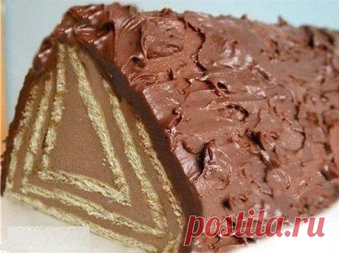 Торт без выпечки "Домик".