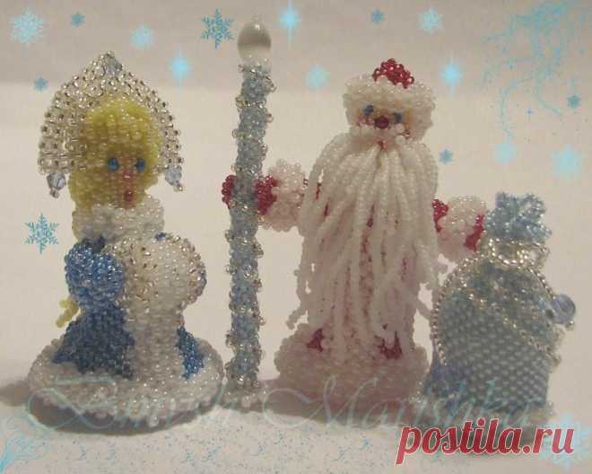 новогодние игрушки из бисера: 48  изображений найдено в Яндекс.Картинках