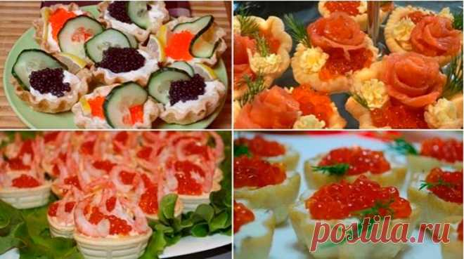 ТАРТАЛЕТКИ с начинкой на ПРАЗДНИЧНЫЙ стол. ТОП-20 самых вкусных рецептов!