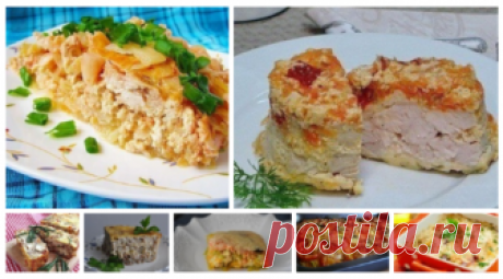 7 низкокалорийных запеканок с курицей, разнообразьте свое меню!