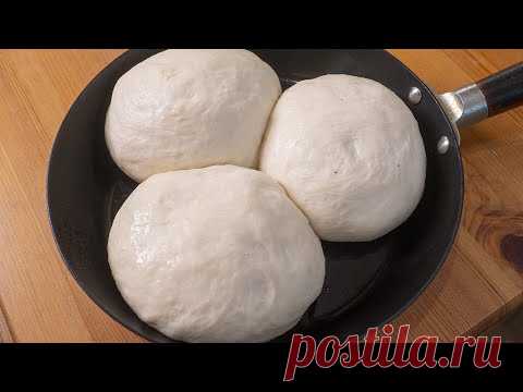 Самое быстрое и вкусное дрожжевое тесто. Три вида хлеба из одного теста.