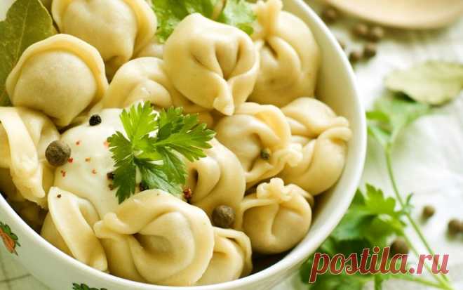 Вкуснейшее заварное тесто для вареников, пельменей, поз и чебуреков