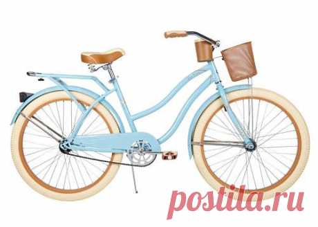 26&quot; Huffy Women's Cruiser Bike Beach Cruiser Fitness Lt Blue w Basket Storage | eBay