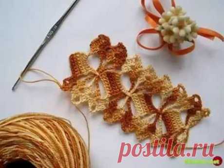 Linda Renda de Crochê - Anel de Crochê para Prender Guardanapo