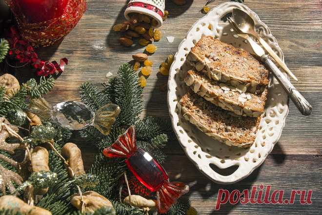 Рождественский кекс с сухофруктами и орехами рецепт пошаговый с фото