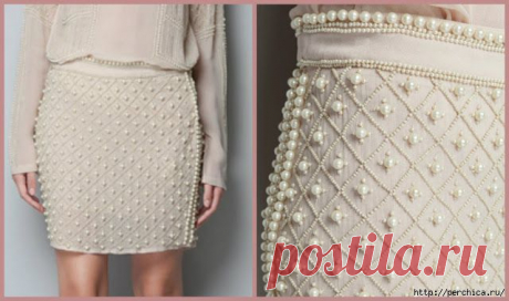 Нарядная одежда, вышитая жемчугом — Рукоделие