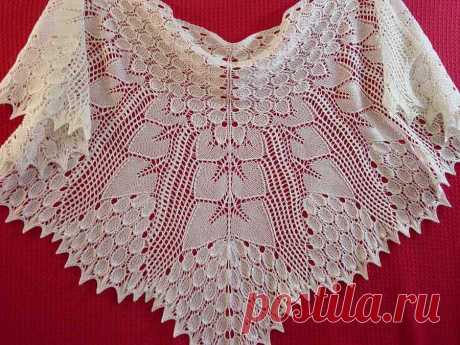 ШАЛЬ И САЛФЕТКА *ЯБЛОНЬКА* - ССЫЛКИ.