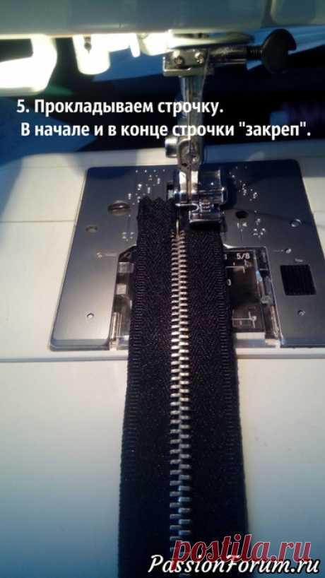 Вязание спицами. Как вшить замок-молнию в вязаное изделие. МК.