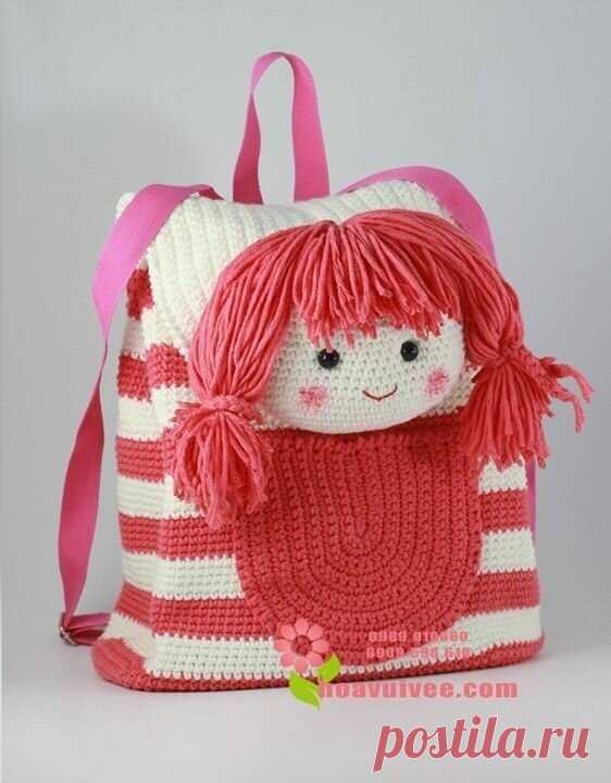 50 самых лучших идей детских вязанных сумочек. Часть 1 | МАМИНО СЧАСТЬЕ | Яндекс Дзен