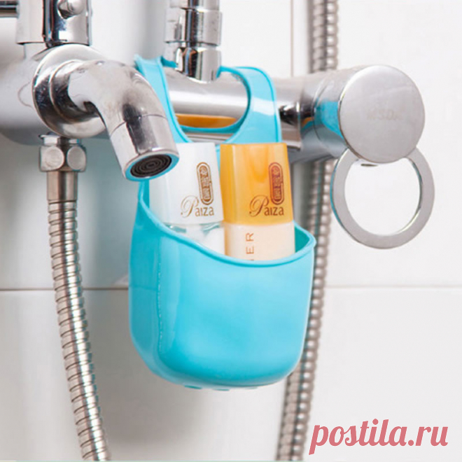 Butihome мини ПВХ Ванная комната HASP крюк Полки Многофункциональный Кухня мусора висит сумка для хранения Мыло держатель Кухня поставки купить на AliExpress